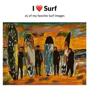 I Love Surf Book Cover